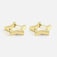 Sammy Jackson™ Gouden Ster Hoepeloorbellen | Trendy & Speels