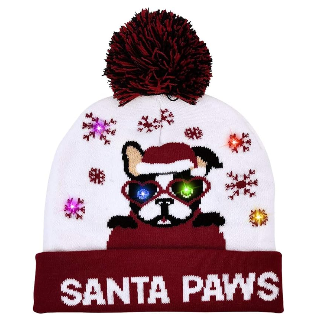 Verlichte Kerst Beanie - GlowDeer
