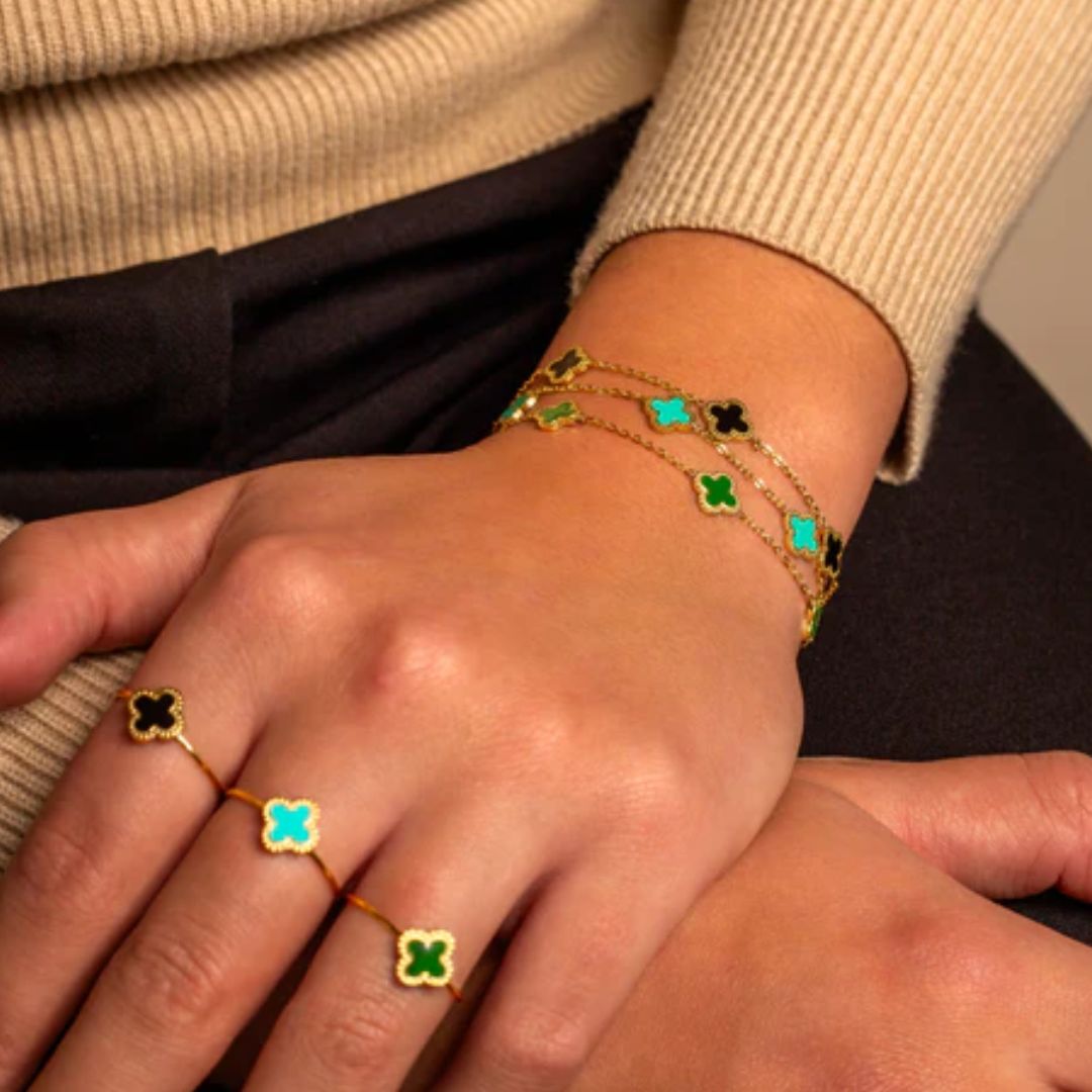 Sammy Jackson™ Green Clover Bracelet | Stylish & Special