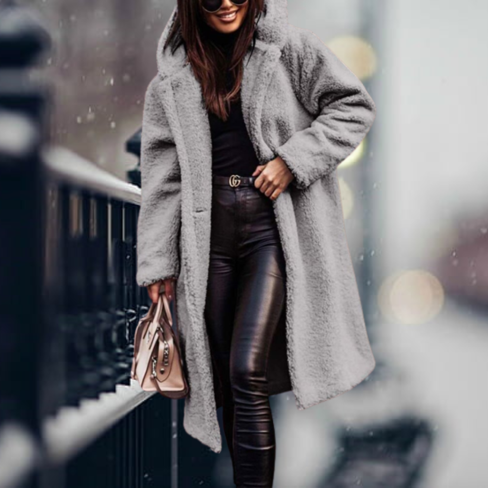 Warm and Stylish Long Winter Coat - Amara