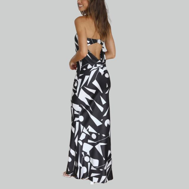 Strapless Maxi Dress with Airy Fit – Jade