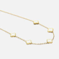 Sammy Jackson™ White Clovers Necklace | Positive & Charming