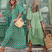 Boho zomerjurk in Ibiza-stijl met een losse pasvorm – Elira