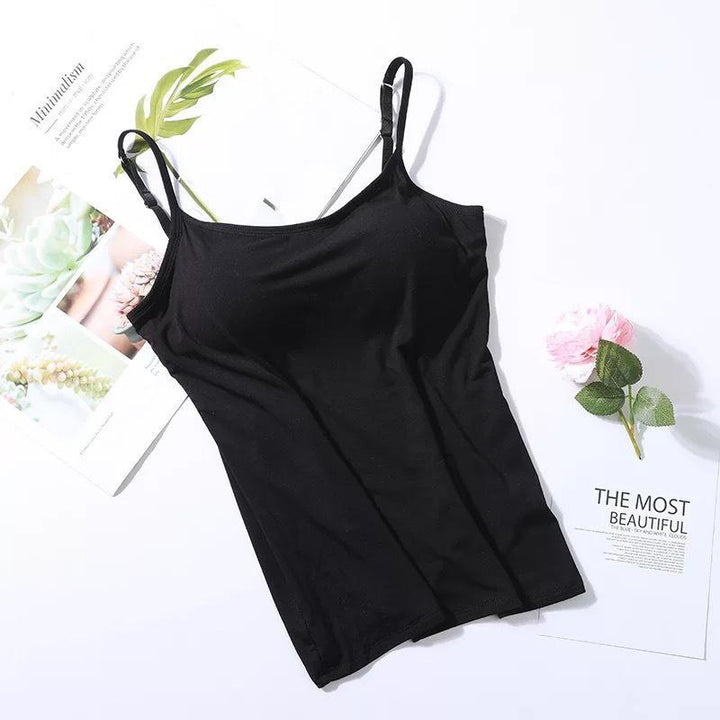 Vest Top With Built-In Bra - Erma