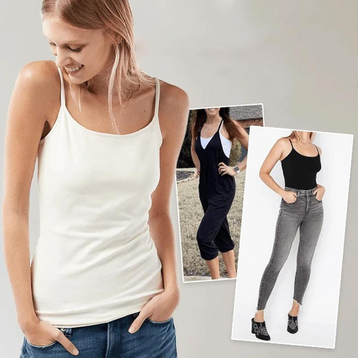 Vest Top With Built-In Bra - Erma