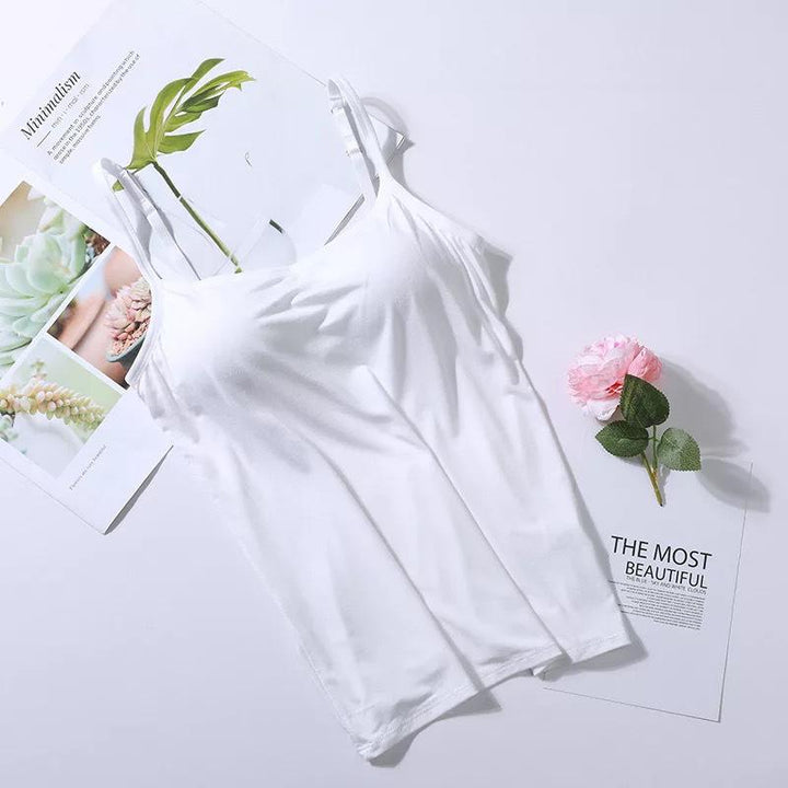Vest Top With Built-In Bra - Erma
