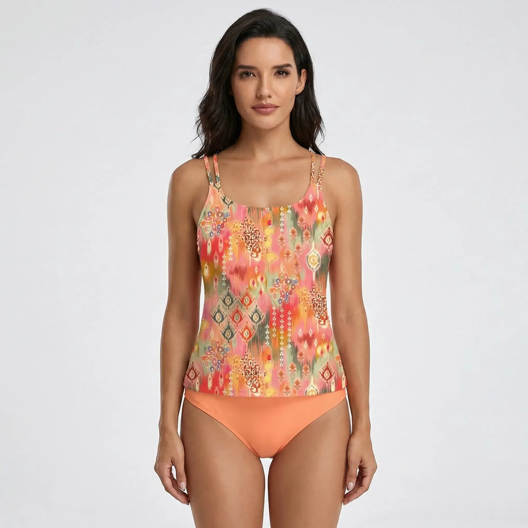 Vibrant Mandala Motif Swimwear - Eleanor