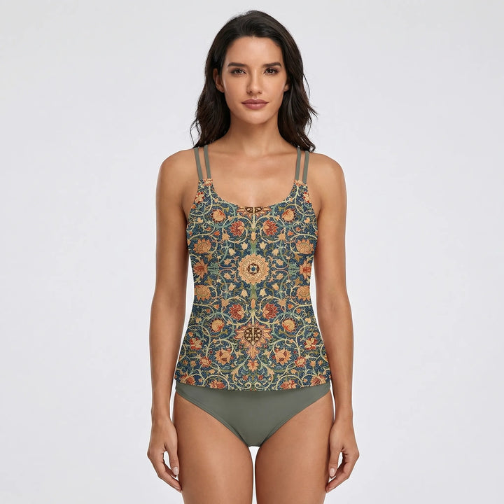 Vibrant Mandala Motif Swimwear - Eleanor