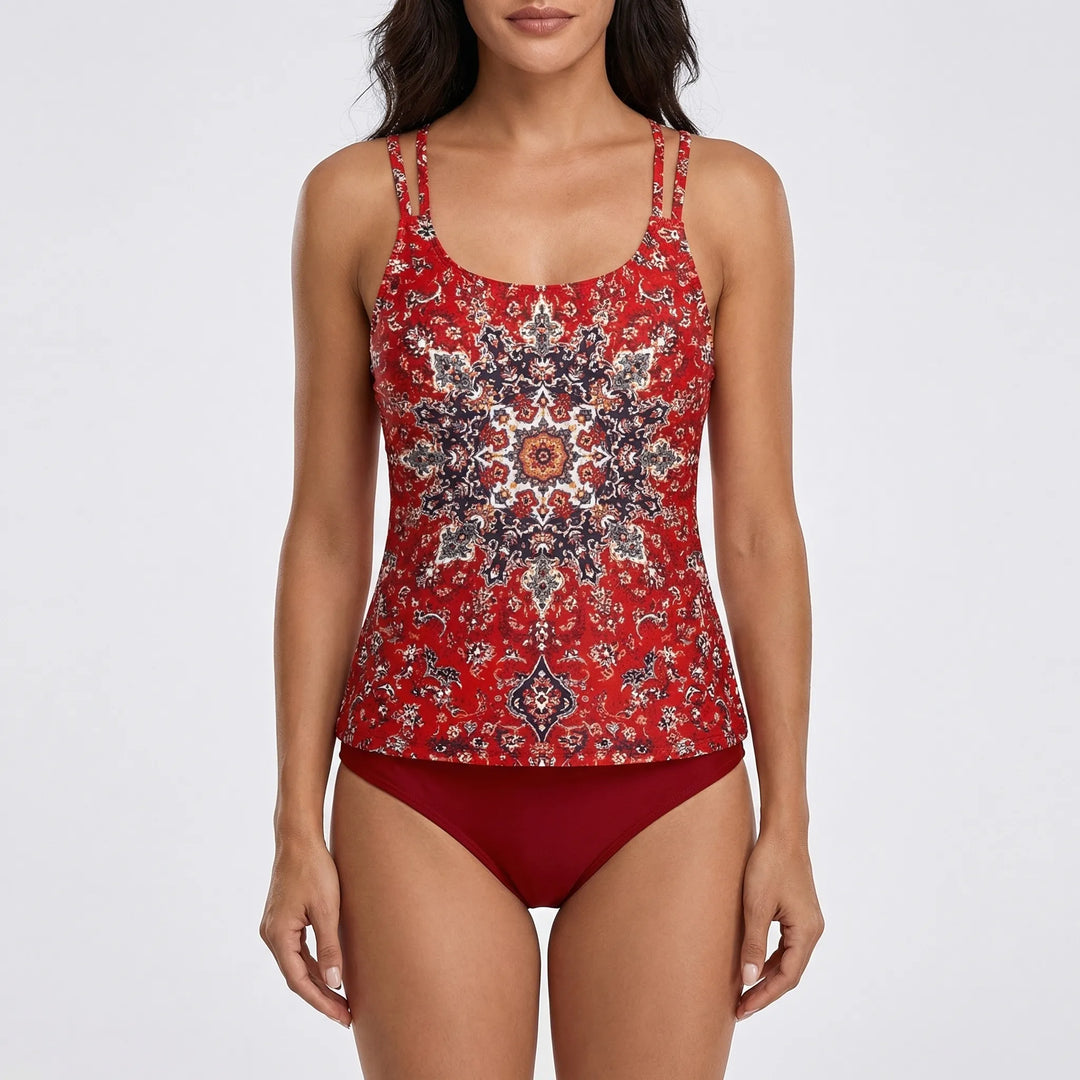 Vibrant Mandala Motif Swimwear - Eleanor