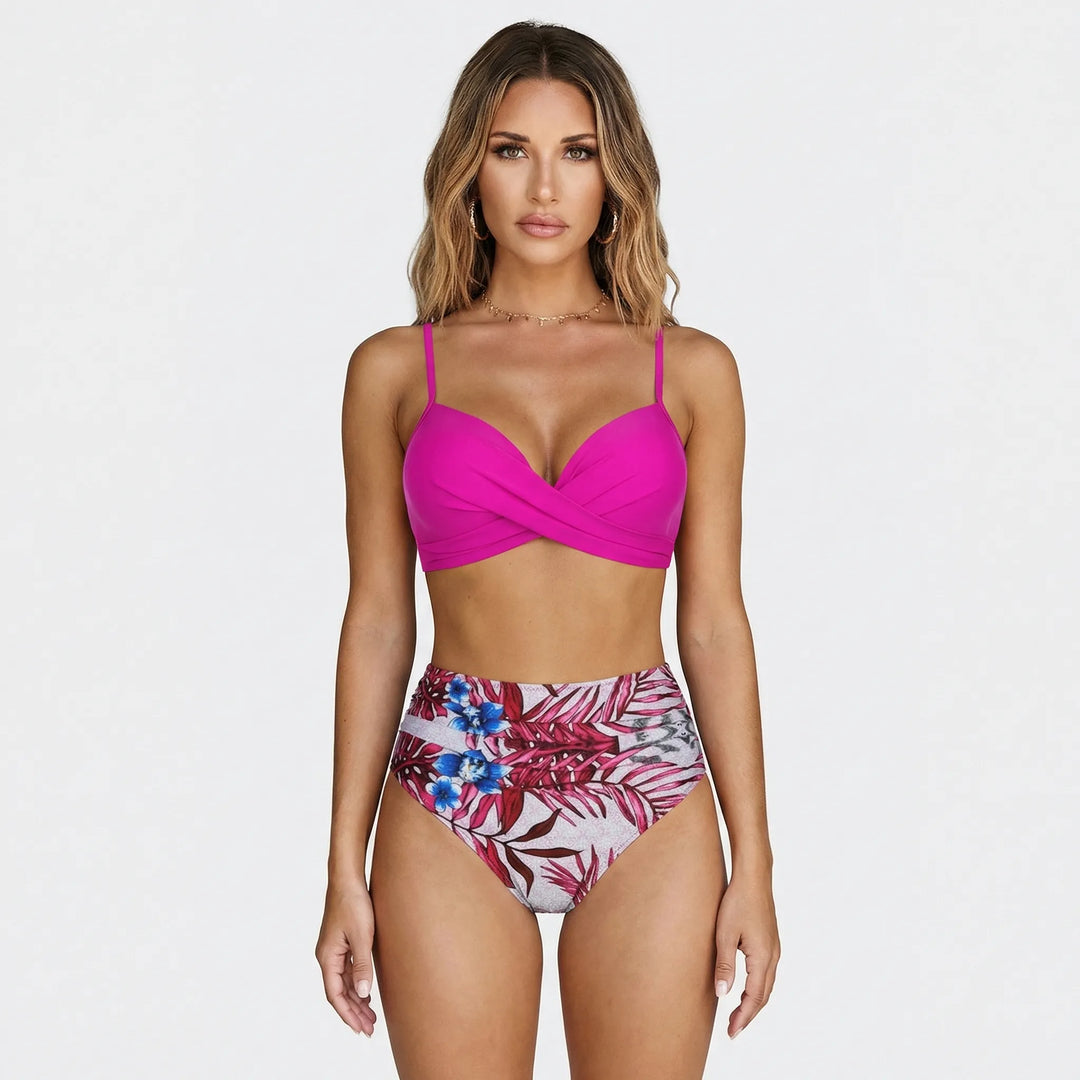 Vibrant Two-Piece Bikini Set - Janice
