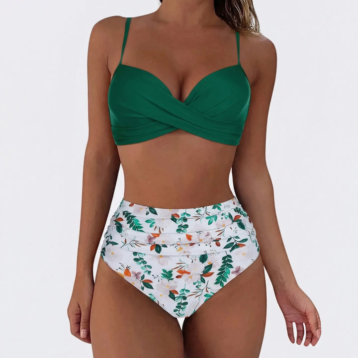 Vibrant Two-Piece Bikini Set - Janice