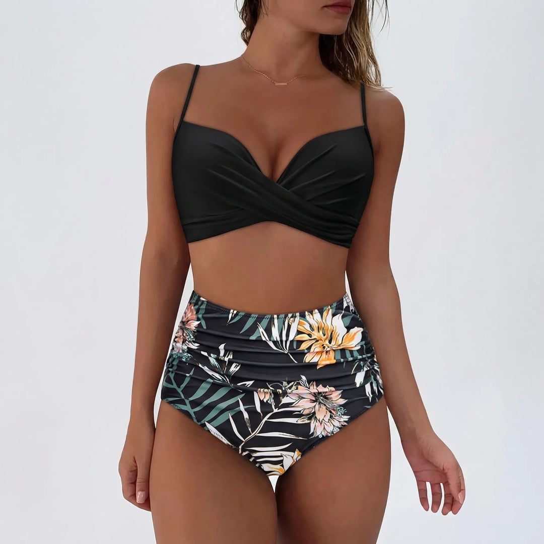 Vibrant Two-Piece Bikini Set - Janice