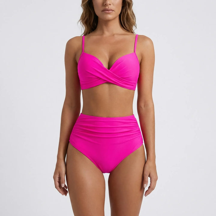 Vibrant Two-Piece Bikini Set - Janice