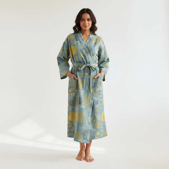 Vibrant Kimono Design - BlossomRobe