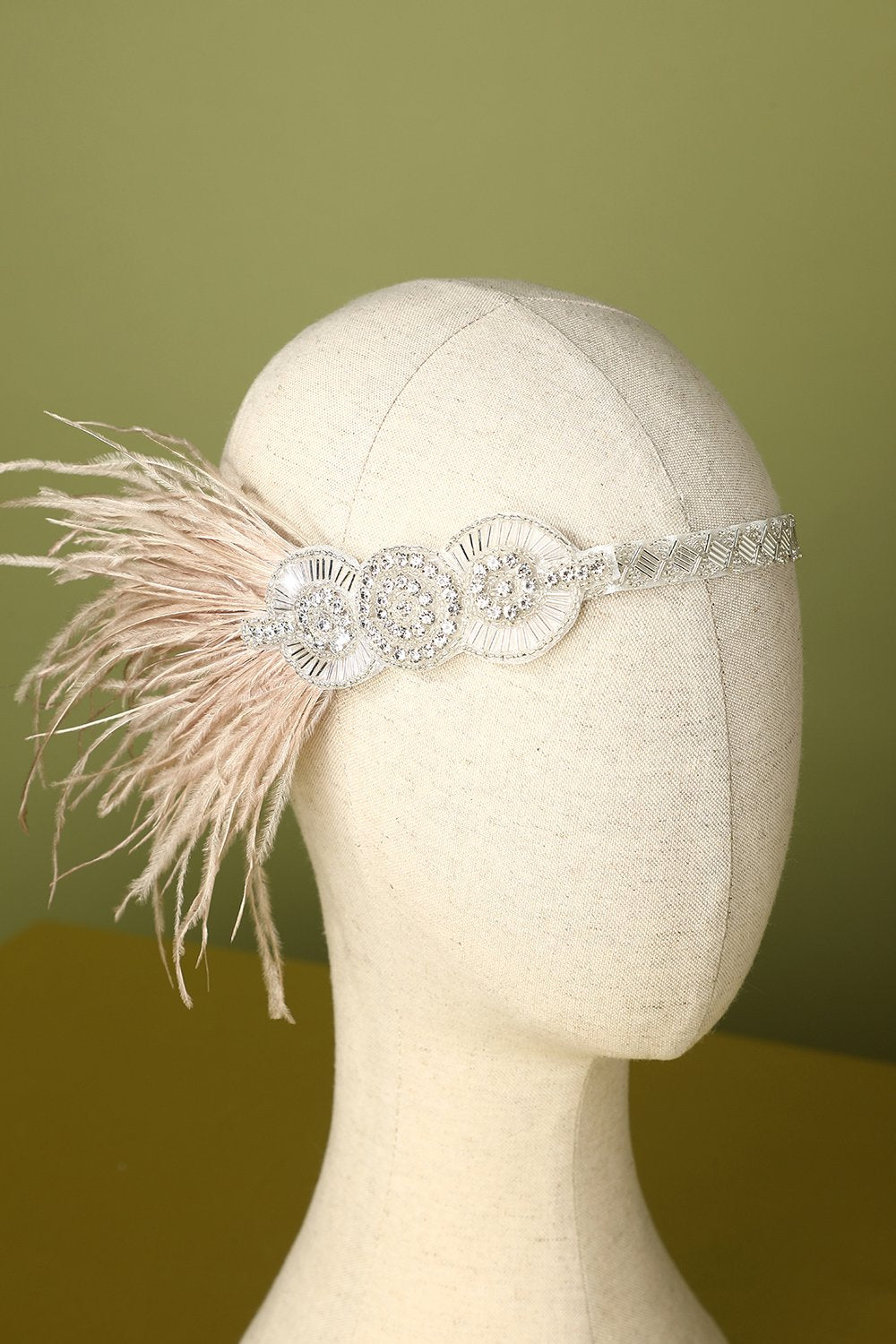 Vintage Flapper Style Headpiece - Dazzalo