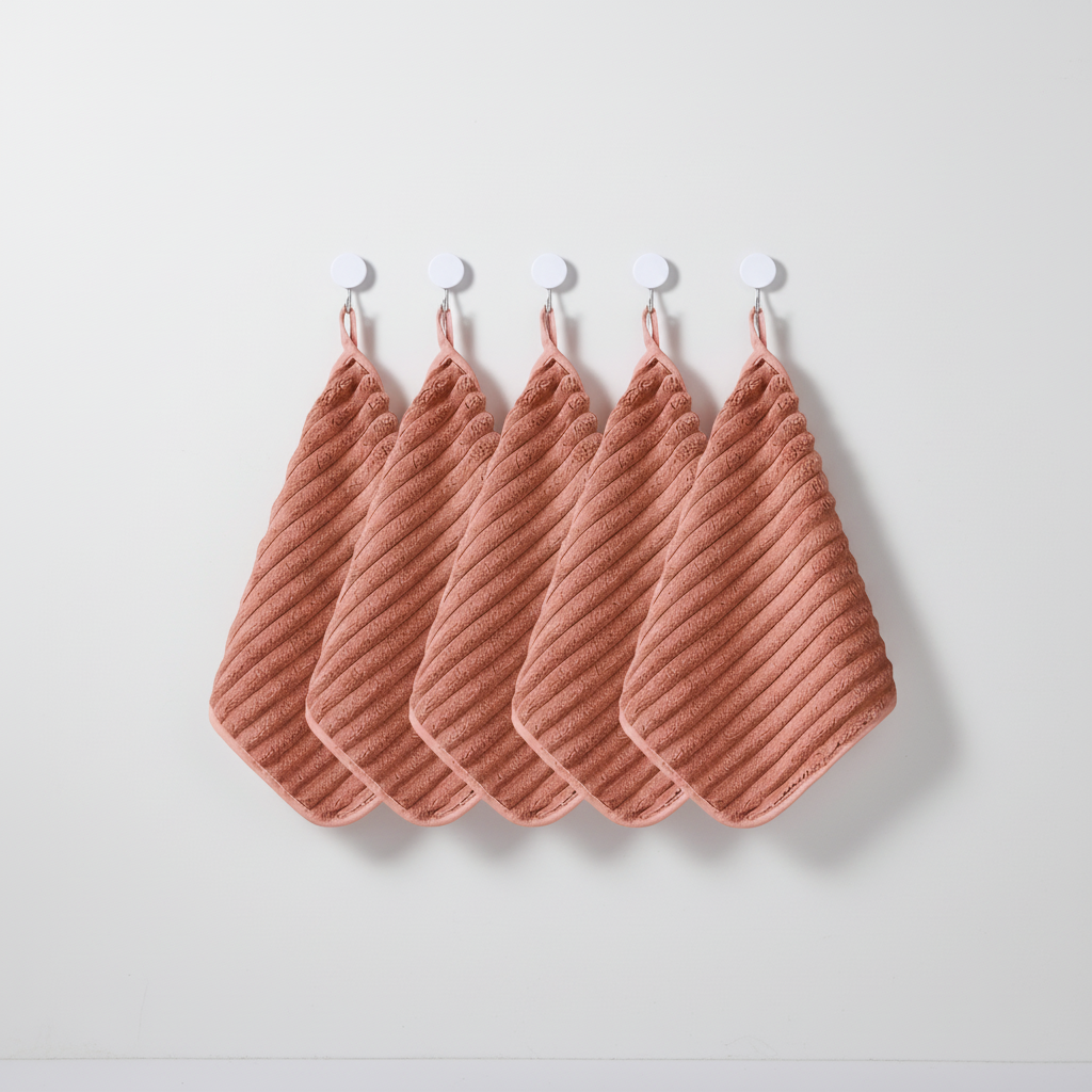 Vintage Gestreiftes Handtuch Set - VintageCloth