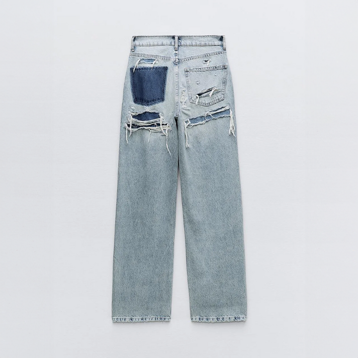 Vintage Ripped Damenjeans - Nelly