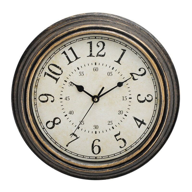 Vintage Style Rustic Wall Clock - Chronos