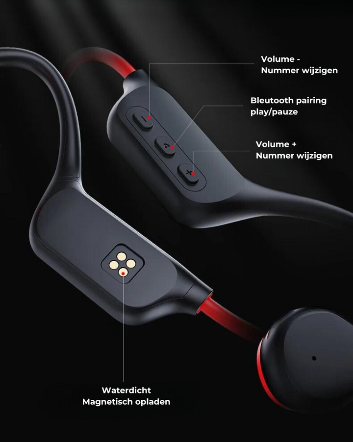 Open-Ear Hoofdtelefoon voor Veilig Fietsen & Hardlopen - SafeSound