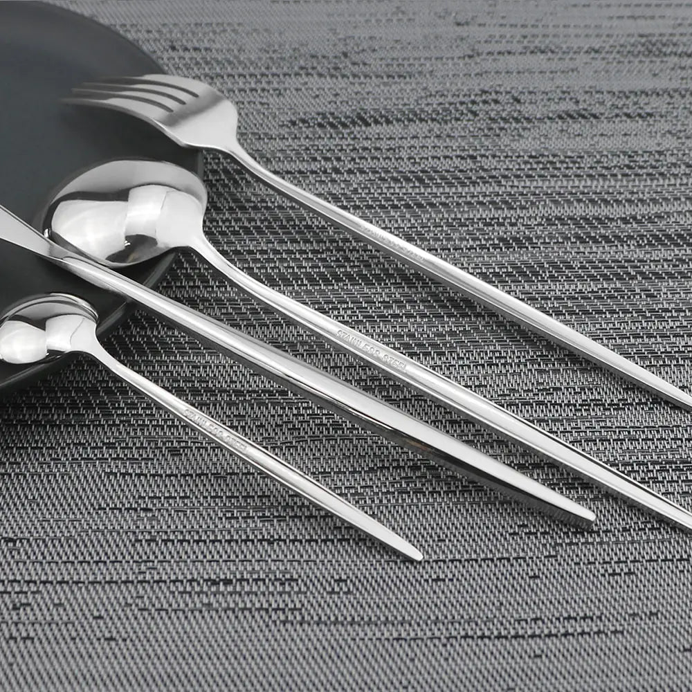 24-Piece Stainless Steel Cutlery Set – Aurinox