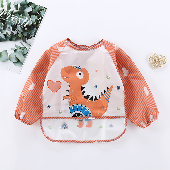 Waterproof Baby Bib with Sleeves