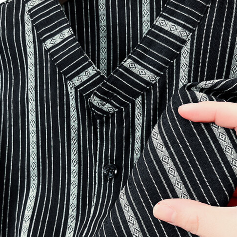 Stylish Striped Summer Men’s Shirt - Lars
