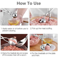 Stainless Steel Meatball Maker - MeatballMaster