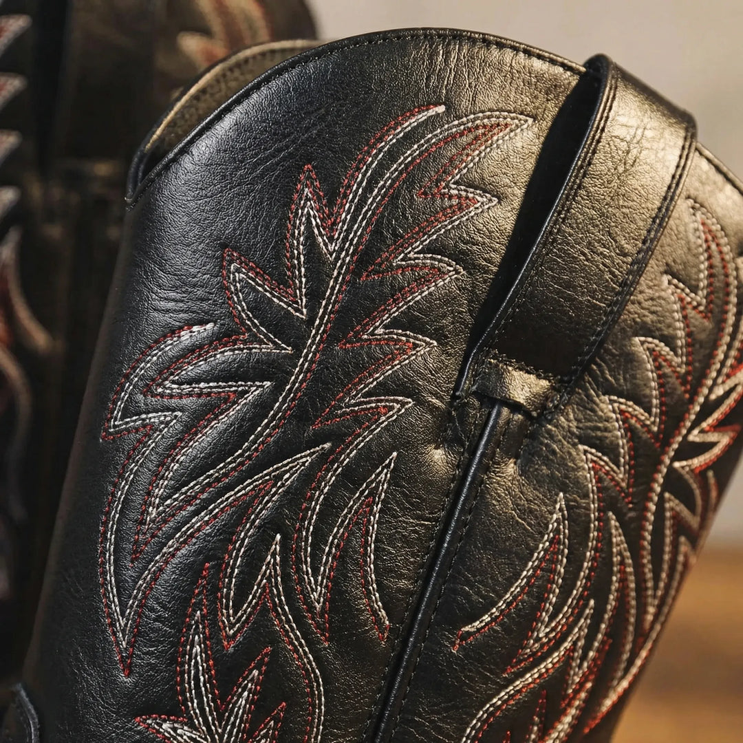 Wadenlanger Stiefel Im Cowboy-Stil - Claude