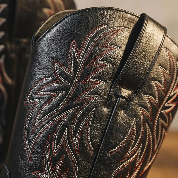 Wadenlanger Stiefel Im Cowboy-Stil - Claude