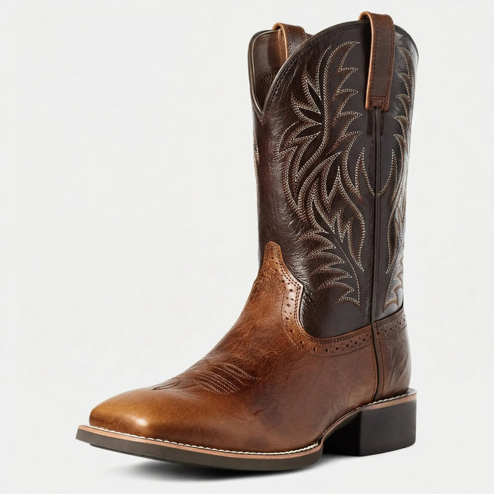 Wadenlanger Stiefel Im Cowboy-Stil - Claude