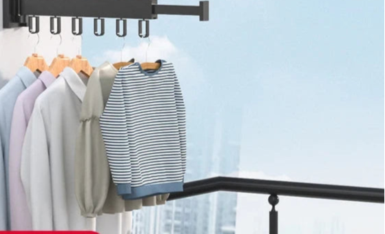 Wall-Mounted Drying Rack for Clothes – Dryvo