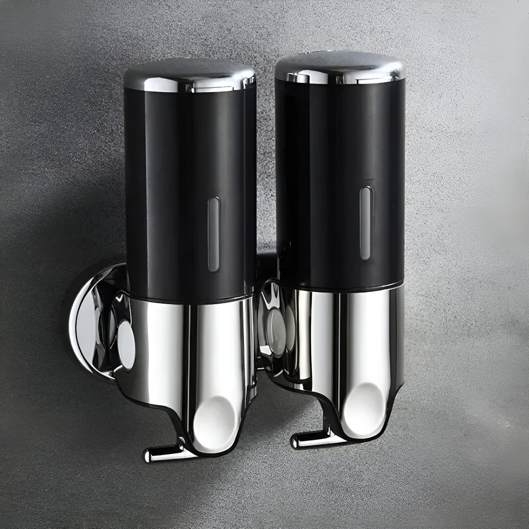 Wall-Mounted Brass Soap Dispenser | Stylish Fit for Bath & Kitchen 14