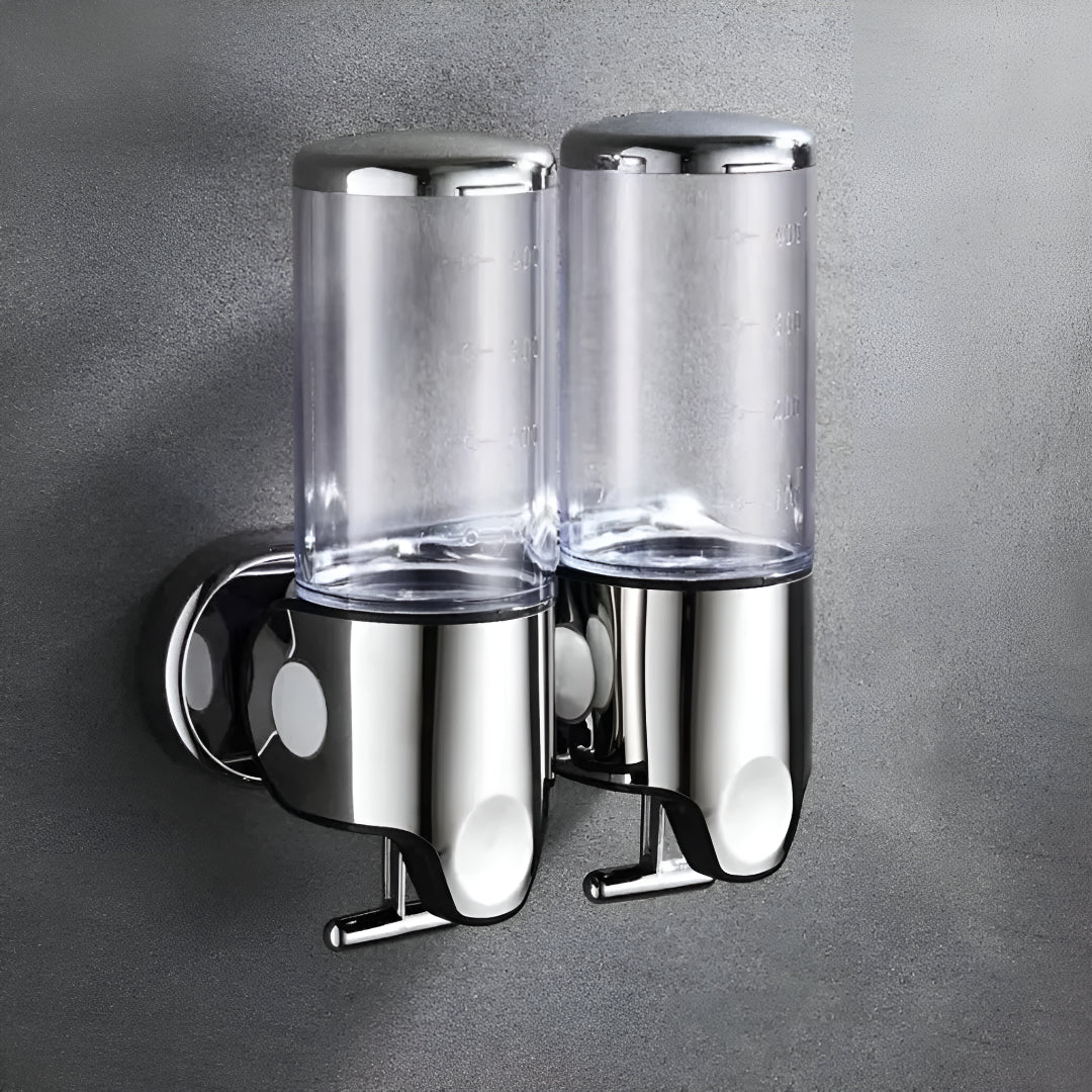 Wall-Mounted Brass Soap Dispenser | Stylish Fit for Bath & Kitchen 5