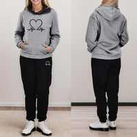 COMFORTABLE WOMEN'S TWO-PIECE TRACKSUIT - WARMFLEX™