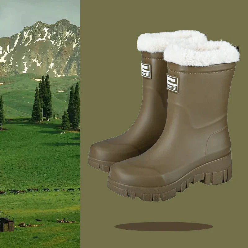 Wasserdichte Knöchelhohe Stiefel - Catharina