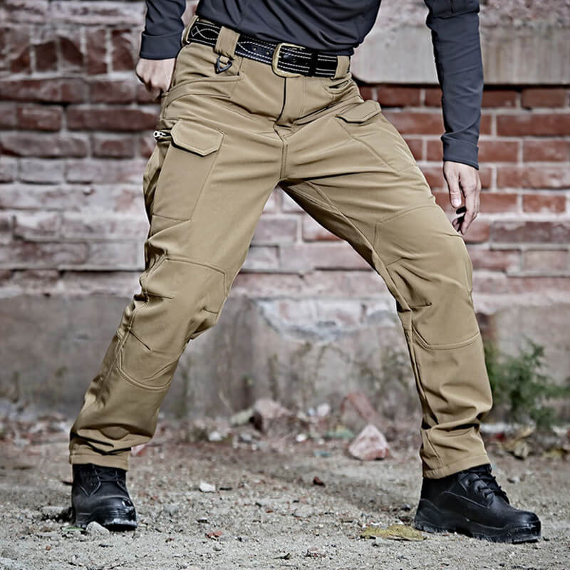 Water-Resistant Softshell Winter Trousers For Men - Doug