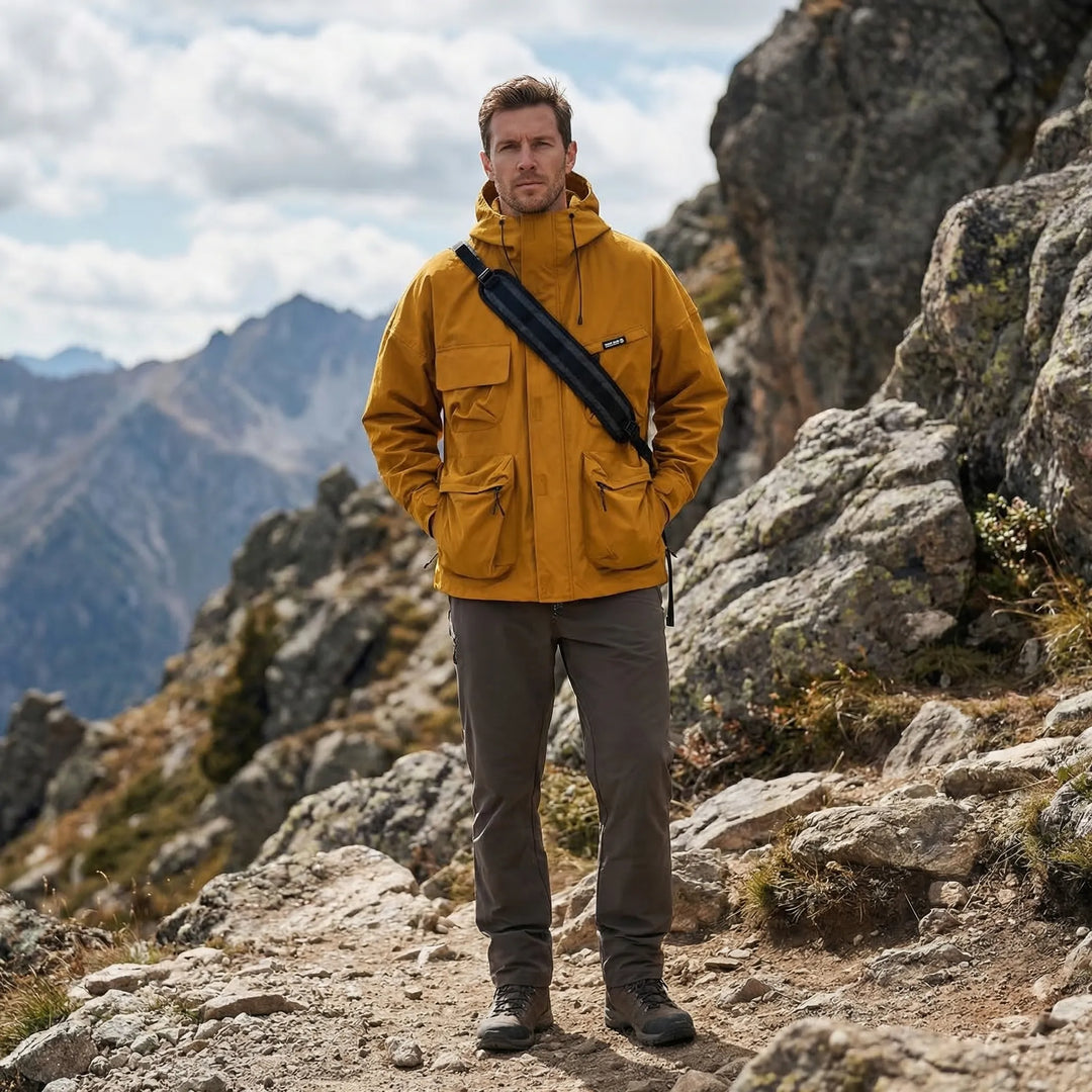 Water-Resistant Utility Outdoor Jacket - John