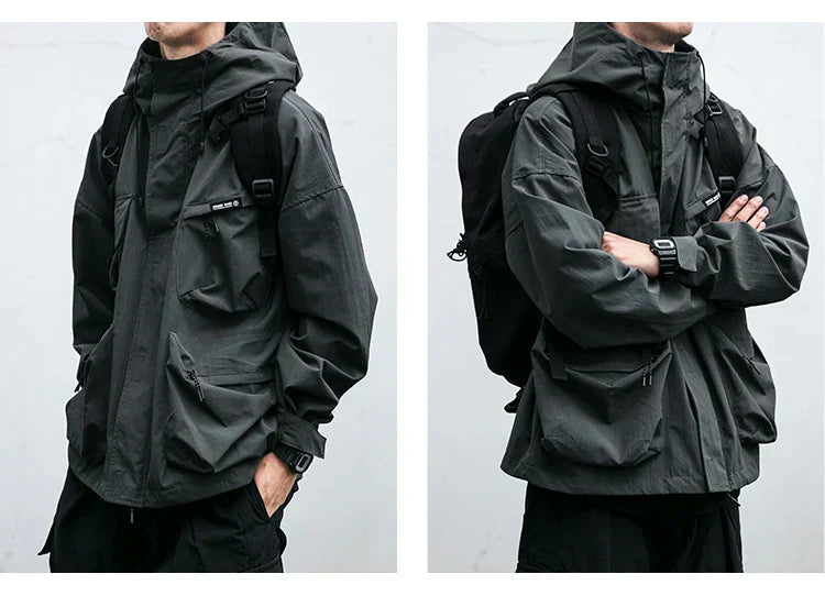Water-Resistant Utility Outdoor Jacket - John