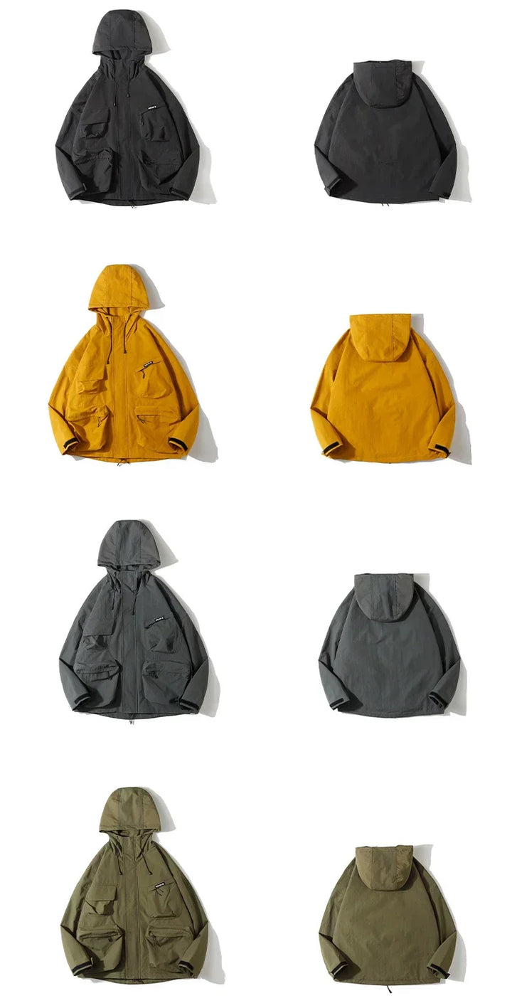 Water-Resistant Utility Outdoor Jacket - John