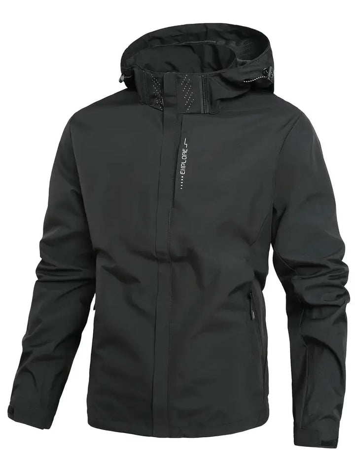 Waterproof Outdoor Jacket With Hood - Joel