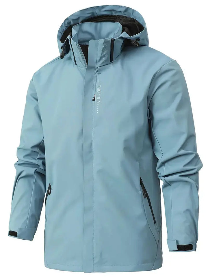 Waterproof Outdoor Jacket With Hood - Joel