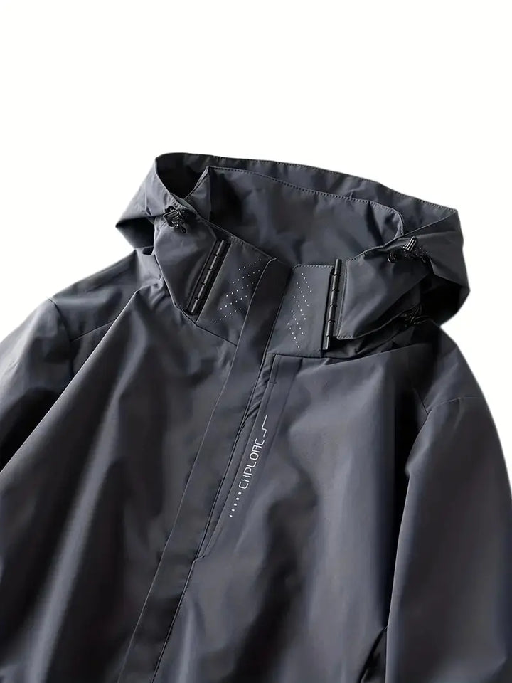 Waterproof Outdoor Jacket With Hood - Joel