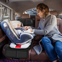 Waterproof Car Seat Protector - Non-Slip Cushion with Thick Padding