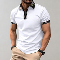 Men's Polo with Subtle Print - Noah