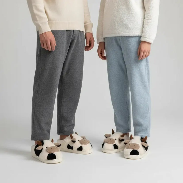 Zachte Pluche Slippers - CuddleCow
