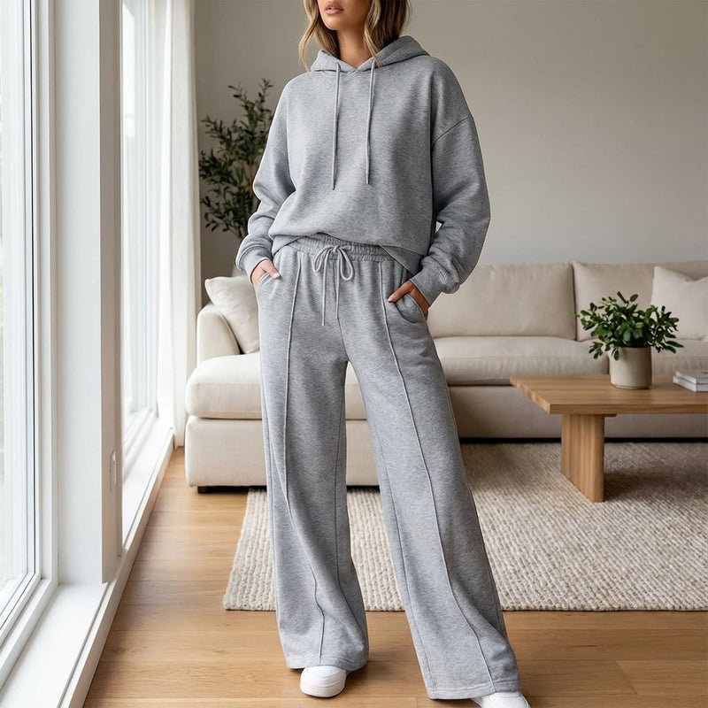Ruim Gesneden Joggingbroek Set - Patty