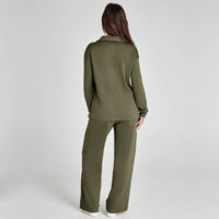 Weites Loungewear-Set Mit Weitem Bein - Joleen