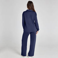Weites Loungewear-Set Mit Weitem Bein - Joleen
