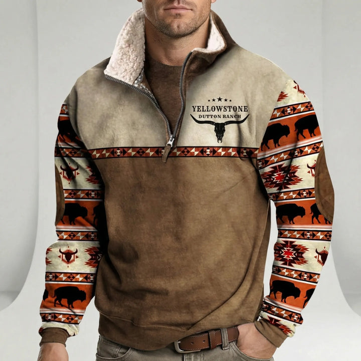 Western-Inspirierter Pullover - Jaden
