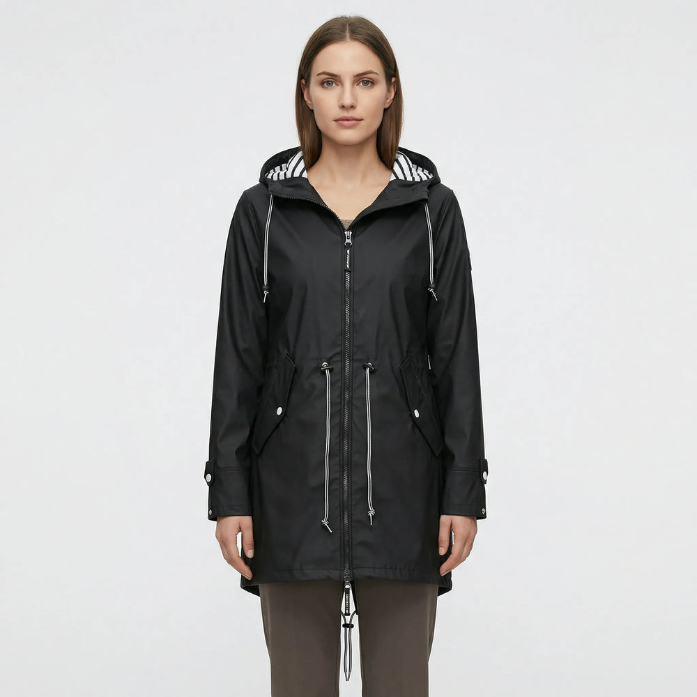 Wetterfester Damenparka Mit Reißverschluss - Angelique
